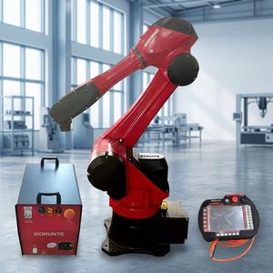 Bras de robot de soudage industriel à 6 axes, charge utile de 10 kg, rayon d'action de 1500 mm, manipulateur robotique de soudage à l'arc automatique - Product Image 1