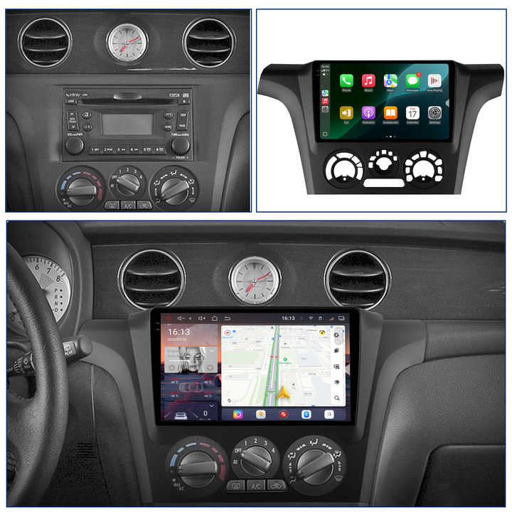 Outlander 2006 Android Penhui 16+512GB Crystal Sound 850 Android 14 Car Radio for Mitsubishi ...