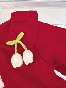 Vestito alla Moda per Bambina 1-4 Anni Primavera e <span class=keywords><strong>Autunno</strong></span> Abito Principessa a Due Pezzi Finto con Pois e Rete a Tulipano - Product Image 6