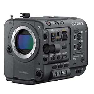 Caméra vidéo hybride So Line FX6 avec objectif, résolution HD 4K/8K, carte mémoire incluse, appareil photo instantané économique, gamme cinéma FX6 Mirrorless - Product Image 1