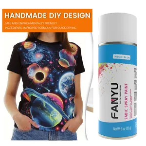 DIY Art Fabric Paint For Clothes Permanent Textile Paint Washable Fabric Paint Set For Clothes Canvas Bags