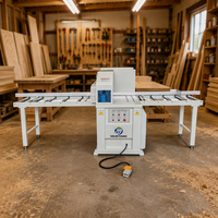 Scie circulaire pneumatique à bois massif MJ276B 7,5 kW, scie à panneaux horizontale