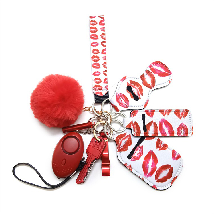 Self Defense Kit for Women Survival Self Defense Pepper Spray Keychain