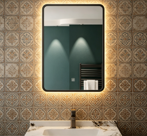 Modern <b>LED</b> Bathroom <b>Mirror</b> Wall Mounted Backlit Vanity <b>Mirror</b> Rectangular Illuminated <b>Mirror</b> for Apartment Villa - Product Image 6