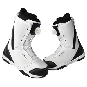 NOIDECRK Nouvelles Chaussures de <span class=keywords><strong>Snowboard</strong></span> Unisexe pour Débutants <span class=keywords><strong>Freestyle</strong></span> Gravées Lisses pour <span class=keywords><strong>Park</strong></span> en Tissu PU Imperméable - Product Image 1