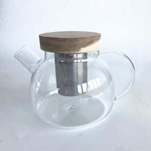 Wholesale Small <strong>Glass</strong> Flower <strong>Teapot</strong> With Filter Double Ear Tea <strong>Infuser</strong> High Borosilicate <strong>Glass</strong> Boiling <strong>Teapot</strong> Kungfu Tea Set - Product Image 5