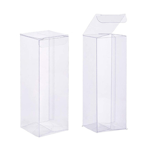 Thân Thiện Với Môi Tùy Chỉnh Nhựa Hình Chữ Nhật <span class=keywords><strong>Pet</strong></span> Trong Suốt Cube Hộp PVC Bao Bì Rõ Ràng Mềm Nhăn Acetate Sô Cô La Kẹo Hộp - Product Image 3