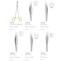 Instruments de chirurgie plastique SHINVA, instruments de chirurgie maxillo-faciale, instruments pour la réparation des fissures labiales et palatines non syndromiques