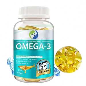 Cápsulas de Aceite de Pescado Ausreson OEM, Vitaminas EPA DHA, Omega-3 6 9 Veganas, Suplementos Halal a Granel, 500 mg 1000 mg, Cápsulas Blandas de Aceite de Pescado Omega 3 - Product Image 1