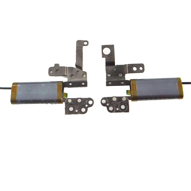 LCD Hinges Kit Left and Right Gray with Antenna for Lenovo Ideapad Yoga 7-14ITL5 Gray Color