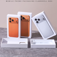 Boîte d'emballage de téléphone portable en gros, boîte vide scellée pour 17, 17 Pro, 17 Pro Max