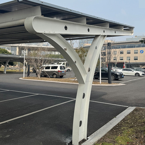 Structure de montage de carport <span class=keywords><strong>solaire</strong></span> en acier au carbone étanche pour abri de stationnement ouvert avec chargeur de VE - Product Image 6