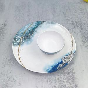 Venda por Atacado de Louça de Jantar Inquebrável Personalizada em Melamina Pratos e Travessas de Servir por Atacado - Product Image 4