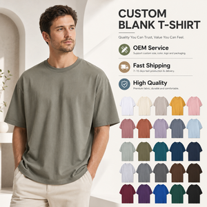 T-shirt pour homme en coton 100% vierge, personnalisable avec impression OEM/ODM, plusieurs couleurs, vente en gros directe d'usine, fabricant - Product Image 1