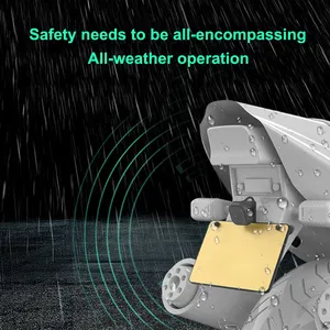Wasserdichtes Blind Spot Detection System für Motorräder Weitwinkel-Mehr richtungs überwachungs gerät <span class=keywords><strong>GPS</strong></span>-basiertes Alarmsystem - Product Image 6