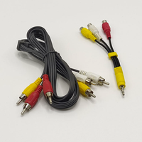 Nouveau câble de connexion audio stéréo en cuivre étamé de haute qualité, câble pour casque d'ordinateur