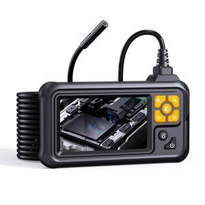 Tubulação de esgoto profissional portátil inspecionar ferramentas da câmera 8LED luzes Full HD <span class=keywords><strong>4</strong></span>.3 polegadas 8.5mm endoscópio industrial AV endoscópio rígido - Product Image 1