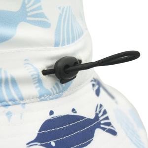 Sombrero de Sol de Ala Ancha Personalizado para Niños y Niñas Pequeños, con Estampado de Nailon y Protección UV UPF 50+ - Product Image 3