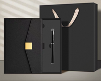 Ensemble cadeau de bloc-notes A5 avec logo personnalisé, coffret cadeau promotionnel pour entreprise, avec stylo
