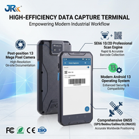 JR PDA 927M Android 13 4G IP67 Escáner de Códigos de Barras 1D 2D Sistema de Gestión de Inventario PDA Resistente