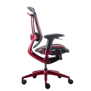 Chaise de bureau ergonomique moderne à dossier haut pivotant Ergohuman Bifma confortable - Product Image 5