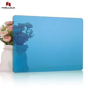 FABULOUS Laser Cut Acrylic Sheet 5x7 Blue Transparent Acrylic Sheet Custom Organic Glass Bookcase Acrylic Display Board