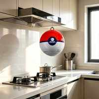 Boule extinctrice suspendue homologuée CE, à activation automatique, à poudre sèche, pour la maison, la cuisine et la voiture