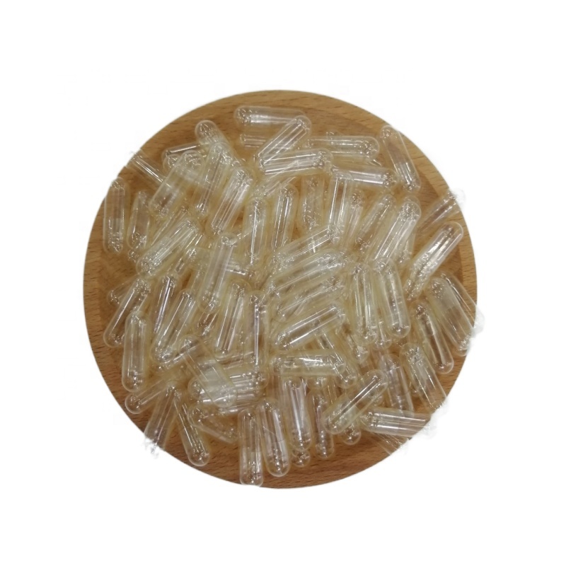 Hard Vegan Empty Gel Pill Pullulan Vegetarian Capsules Green Size 00