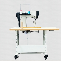 Machine à coudre industrielle à lit plat, moteur haute vitesse, haute précision, excellente qualité, vente chaude, pour cuir et cylindres, nouvelle version