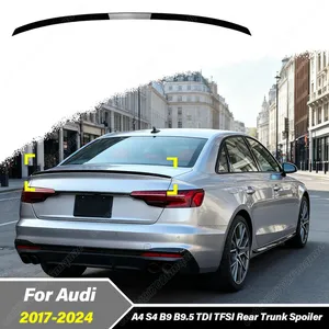 Pour B9 B9.5 TDI TFSI 2016 2017 2018 2019 2020 2021 2022 2023 Accessoires de décoration de spoiler central arrière de voiture - Product Image 1