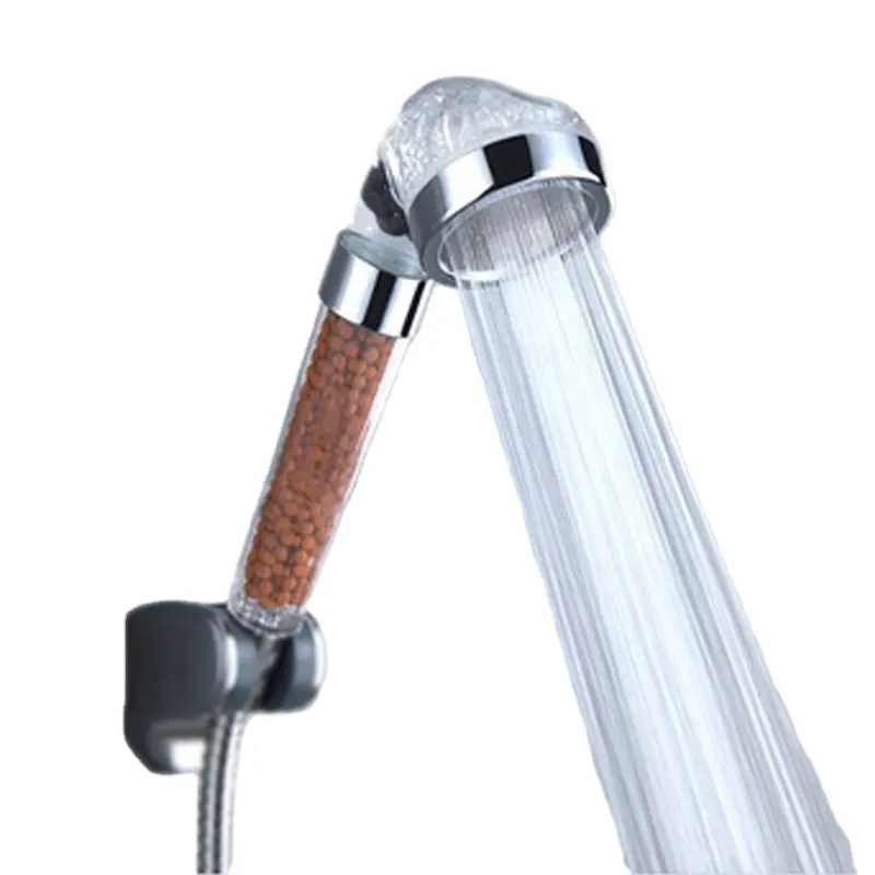 Mineral stone filter water saving Shower Head