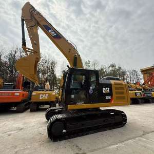 Excavadora Caterpillar 330E usada con motor CAT de gran potencia y bajo consumo de combustible, disponible en Shanghai Yard Hundred Machines. - Product Image 1