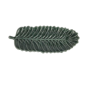 Plato de hoja de cerámica púrpura de Venta caliente fruta elegante <span class=keywords><strong>y</strong></span> vajilla agrega belleza natural a su Mesa - Product Image 2