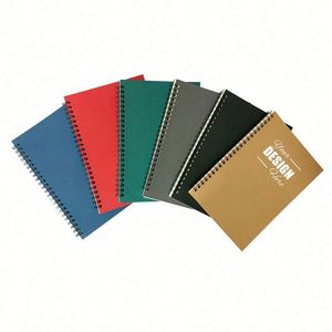 Cuadernos Ecológicos de Espiral Paper Junkie, 6"x8", con Páginas Rayadas, para Escribir, Trabajo Escolar o Regalos Promocionales - Product Image 1