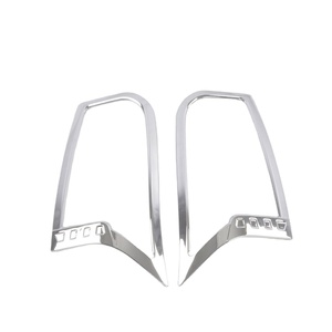 WZXDAUTO 2024 Cache-phares et feux arrière chromés ABS pour Triton L200 - Product Image 1