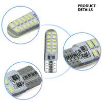 Automatisches Beleuchtungs system Xenon White Silica Gel Fehlerfreie W5W T10 LED Canbus-Lampen
