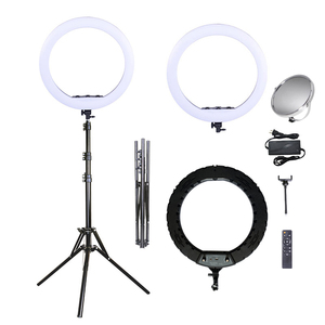 20 pouces Réglable Luminosité Vidéo En Direct Maquillage Photographie Vidéo Selfie A Mené La Lumière D'anneau De Beauté Professionnel Direct Led Anneau Lumière - Product Image 1