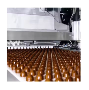 สายเครื่องทำช็อคโกแลตและลูกกวาดแบบ304 SS อัตโนมัติพร้อมเครื่องจ่ายแบบเดี่ยวสำหรับการผลิตขนม - Product Image 5