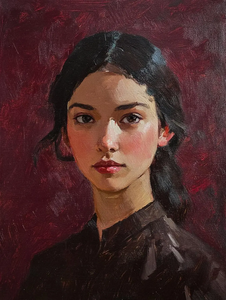 Portrait Painting From Photo Personalized <strong>Art</strong> Hand-Painted Canvas <strong>Commission</strong> - Product Image 1