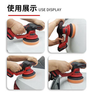 Polisseuse sans fil Uptop 6 pouces 20V DC, outil de polissage de peinture automobile alimenté par batterie pour usage domestique et automobile - Product Image 2