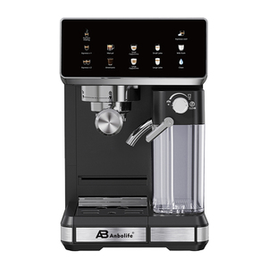 <span class=keywords><strong>Machine</strong></span> à café <span class=keywords><strong>expresso</strong></span> ANBOLIFE 20 bars avec réservoir de 1,8 L, moulin <span class=keywords><strong>intégré</strong></span> et mousseur à lait pour usage domestique, bureau ou barista - Product Image 2