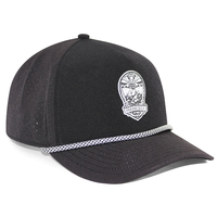 Gorra de Béisbol Deportiva Impermeable de 5 Paneles con Parche de Poliéster Personalizado de Alta Calidad HN10, Perforada con Láser, con Cuerda, para Exteriores