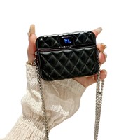 Batterie externe portable mini sacoche bandoulière 10000mAh 22.5W 15W à charge rapide PD avec écran LED en PC – Idée cadeau