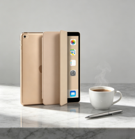 Étui pour tablette en cuir fin et léger, housse de protection magnétique détachable compatible avec iPad Mini4 et iPad Mini5
