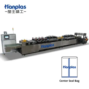 HP-CF Hanplas Multifunctional Juice Liquid Three Side Sealing Stand up Zipper Bag Making Machine