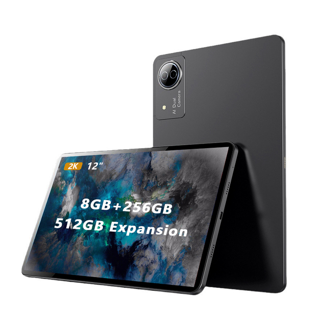 PAD PRO 12 Inch Android 13 T616 2000*1200 FHD 4G LTE 8GB+256GB ( 512GB TF Card Expansion ) Android Tablet PC