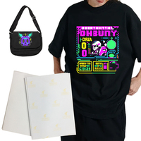 Papel de Transferencia de Tinta para Tela Oscura, Profesional, para Camisetas, Termoadhesivo, A4 8.5x11'', Venta al Por Mayor