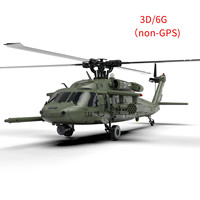 Hélicoptère RC YuXiang F09V UH-60 Black Hawk RTF Brushless 6CH Flybarless Acrobatic Professionnel 3D Télécommandé