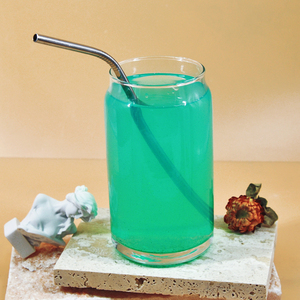 Wholesale 300ml 450ml Can Shaped Beverage <strong>Glass</strong> Gift <strong>Cola</strong> <strong>Glass</strong> Cup for <strong>Coca</strong> - Product Image 4