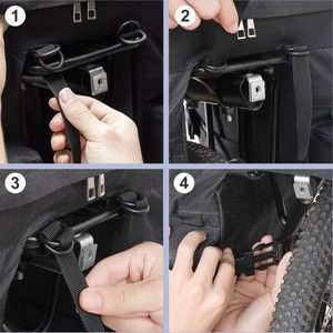 Étanche cyclisme voyage navettage extérieur vélo <span class=keywords><strong>porte</strong></span>-bagages arrière <span class=keywords><strong>porte</strong></span>-bagages extensible grande capacité vélo selle sacs - Product Image 4
